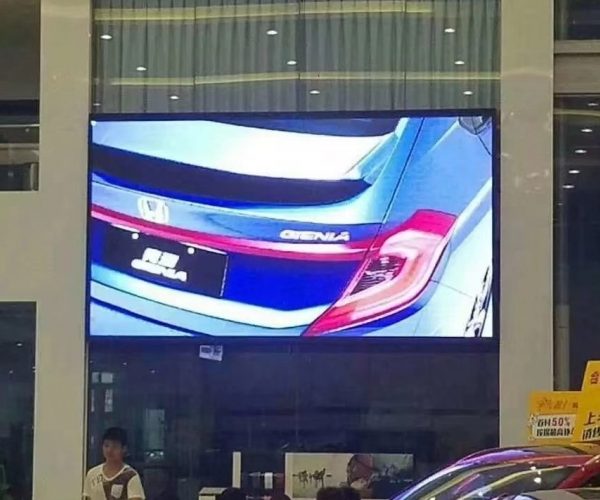 4S store indoor display screen